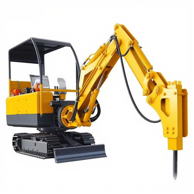 2/0.12L Electric Excavators For Mining/Tunnels And Frozen Soil