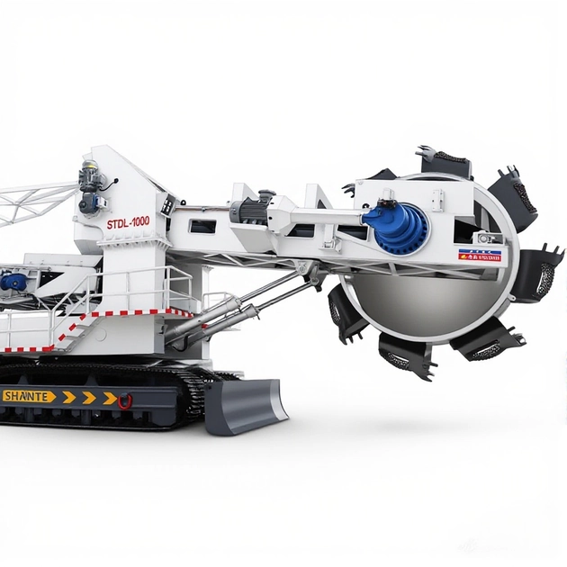 Customizable Electric Bucket Wheel Stacker Reclaimer
